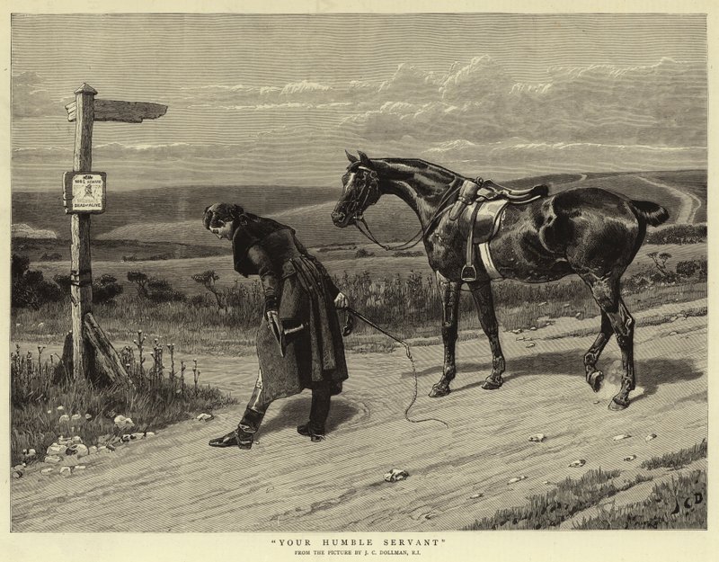 Alázatos szolgája alkotó: John Charles Dollman