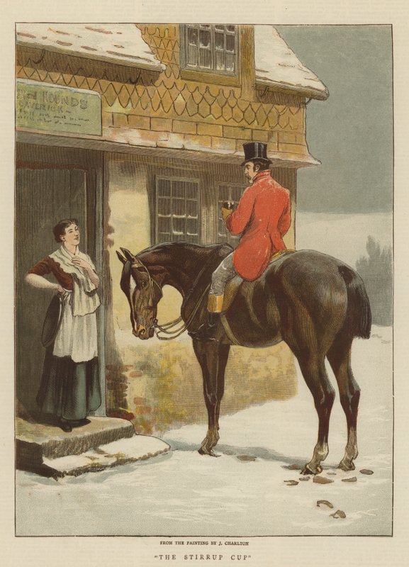 Kengyelpohár (chromolitho) alkotó: John Charlton