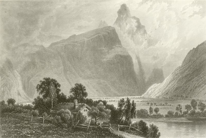 A Romsdalhorn Aakból alkotó: John Douglas Woodward