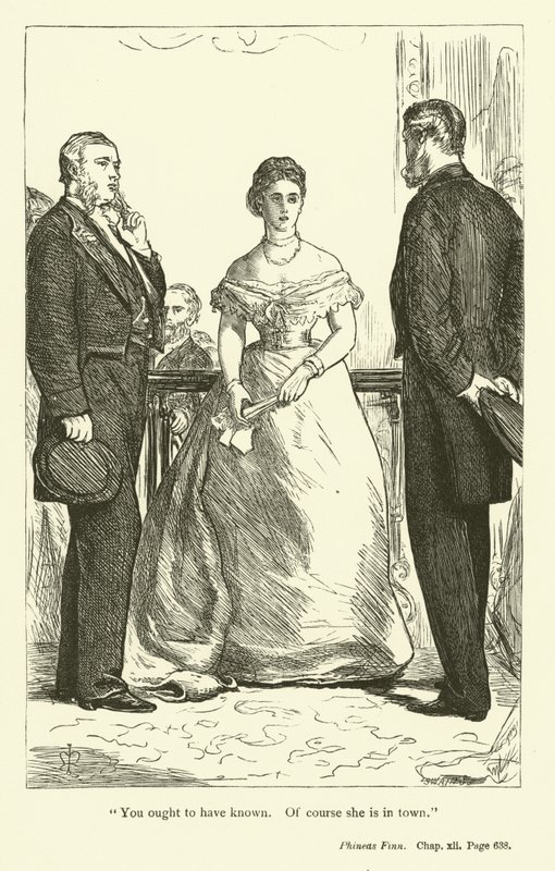 Illusztráció Phineas Finn számára, Anthony Trollope alkotó: John Everett Millais