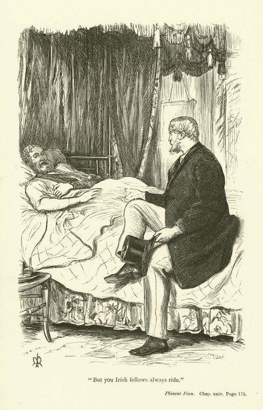 Illusztráció Phineas Finn számára, Anthony Trollope alkotó: John Everett Millais