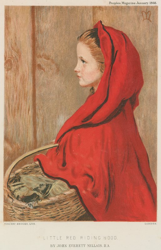 Piroska alkotó: John Everett Millais