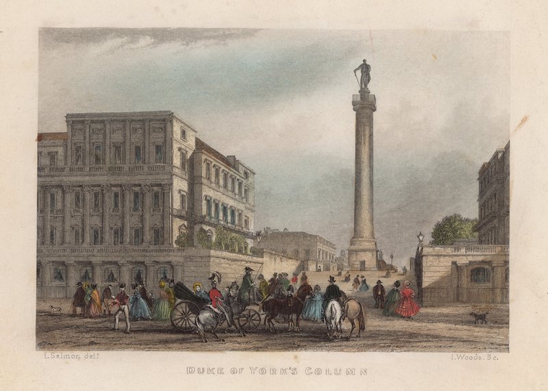York herceg oszlopa, London alkotó: John Francis Salmon