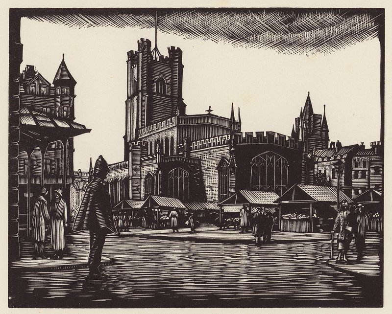 Cambridge: (fametszet) alkotó: John Frederick Greenwood