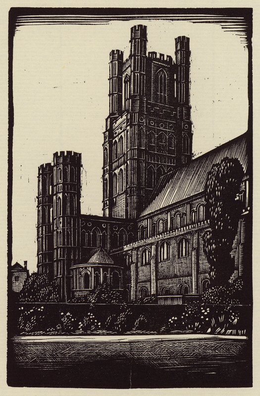 Ely székesegyház: (fametszet) alkotó: John Frederick Greenwood