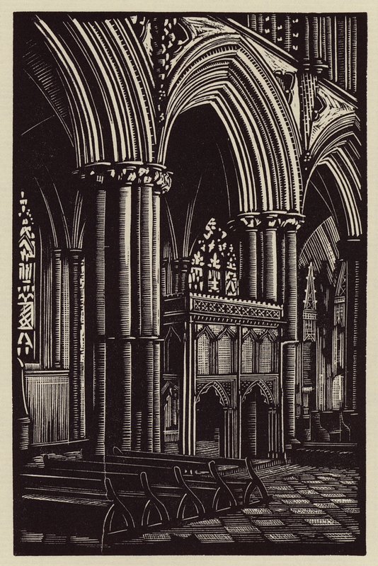 Ely székesegyház: (fametszet) alkotó: John Frederick Greenwood