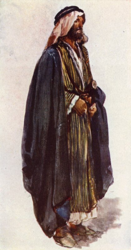 Arab Farmer (színes litho) alkotó: John Fulleylove