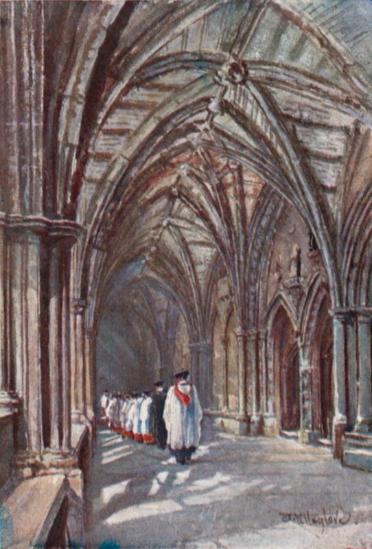 A Westminster Abbey kolostorai alkotó: John Fulleylove