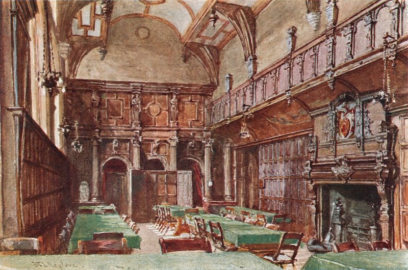 Erzsébet-terem a Charterhouse-ban alkotó: John Fulleylove