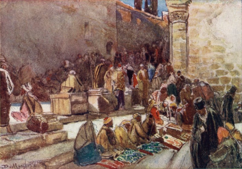 A jeruzsálemi Szent Sír-templom előudvarának bejárata alkotó: John Fulleylove