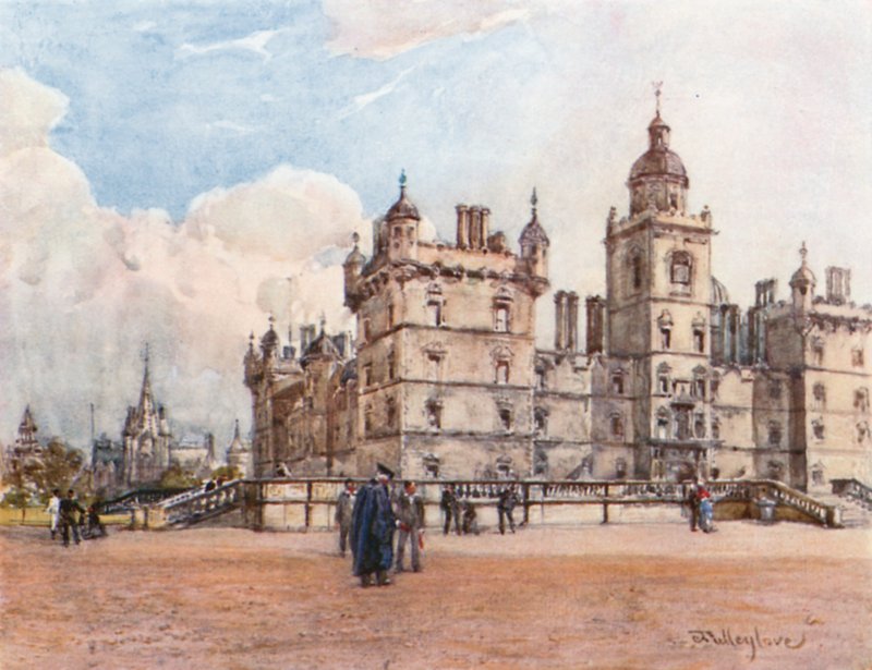 George Heriot kórház északi frontja alkotó: John Fulleylove