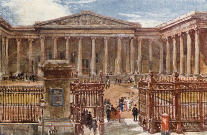 A brit múzeum alkotó: John Fulleylove