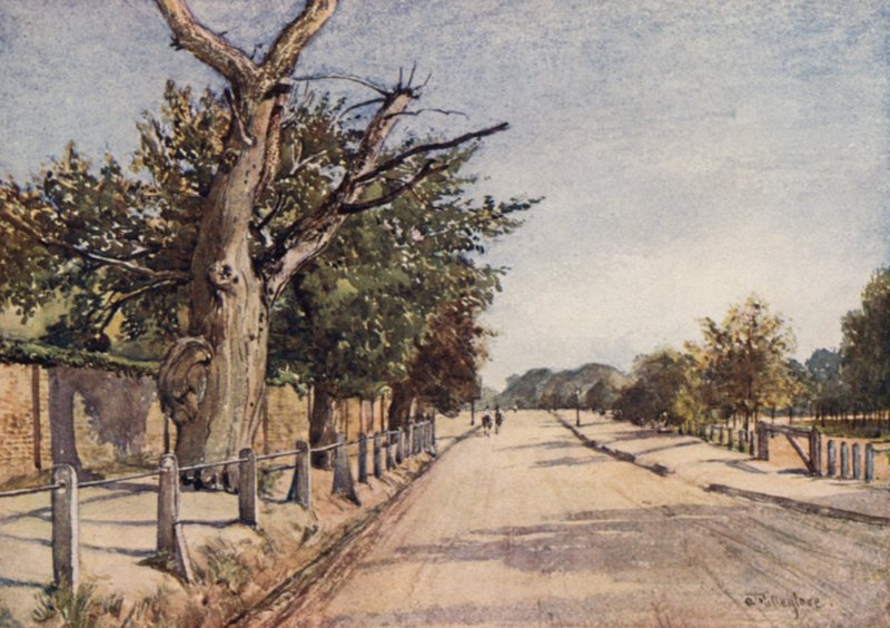A spanyolok útja, Hampstead (színes litó) alkotó: John Fulleylove
