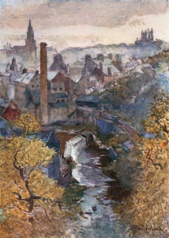 Leith vize a Dean Bridge-ről alkotó: John Fulleylove