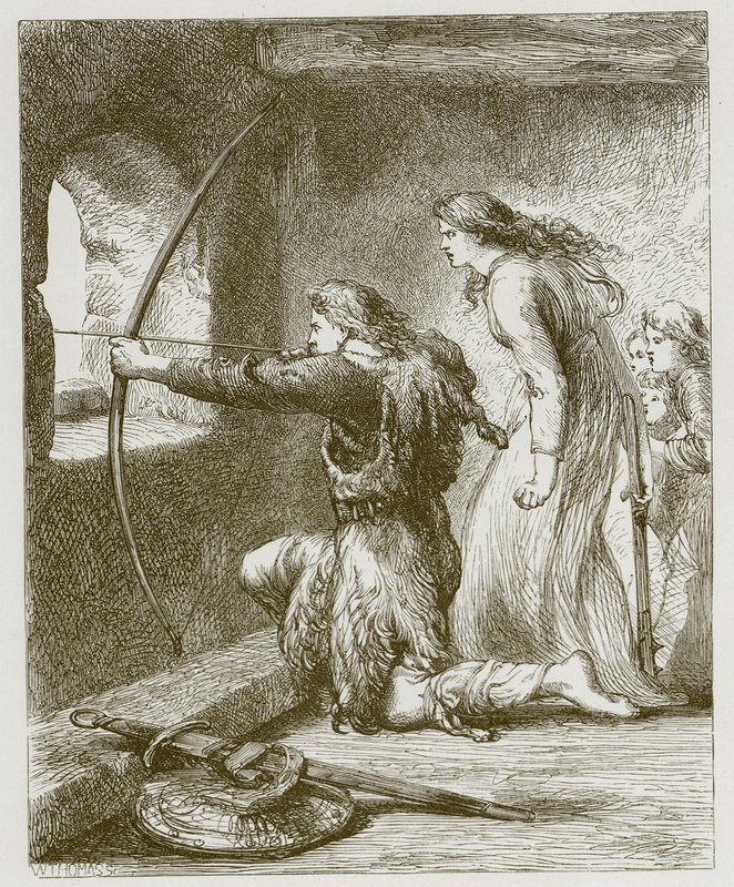 Adam Bell, a Cloughe Clymje alkotó: John Gilbert