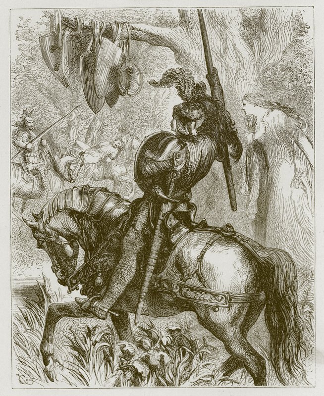 Sir Lancelot du Lake alkotó: John Gilbert