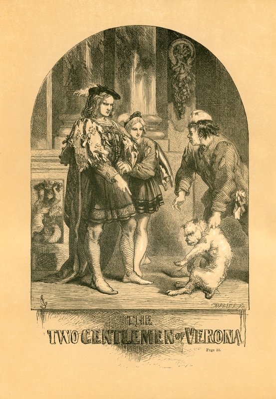 A veronai két úriember alkotó: John Gilbert
