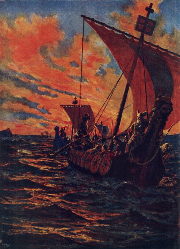 A vikingek visszatérése alkotó: John Harris Valda
