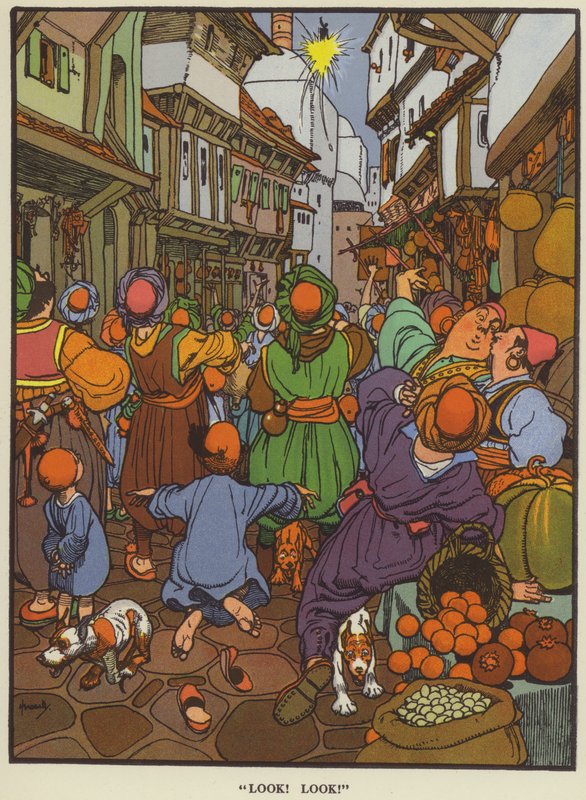 "Nézd csak!" (színes litó) alkotó: John Hassall