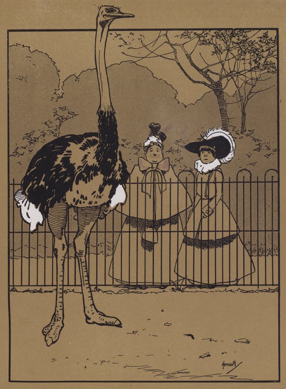 Strucc toll (színes litho) alkotó: John Hassall