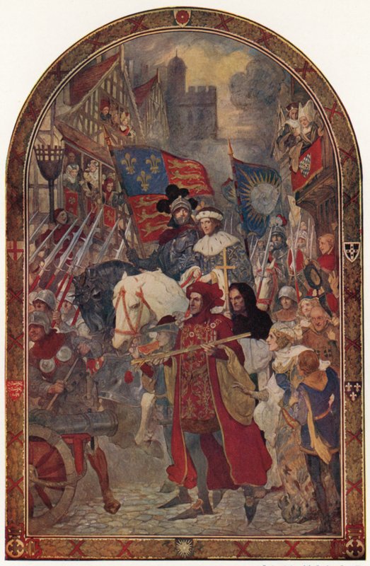Henrik VI. A barnet-i csata, 1471 alkotó: John Henry Amshewitz