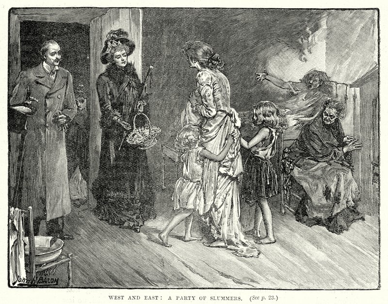 Nyugat és Kelet: (metszet) alkotó: John Henry Frederick (after) Bacon