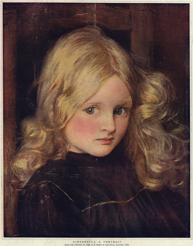Cinderella, A Portrait alkotó: John Henry Frederick Bacon