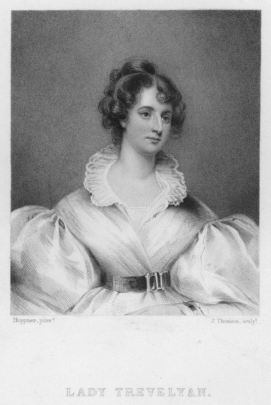 Lady Trevelyan (metszet) alkotó: John Hoppner