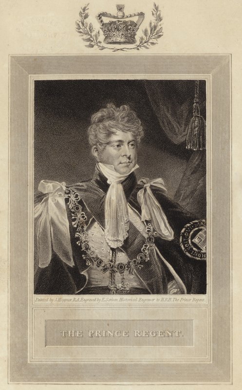 A régens herceg, a leendő György IV alkotó: John Hoppner