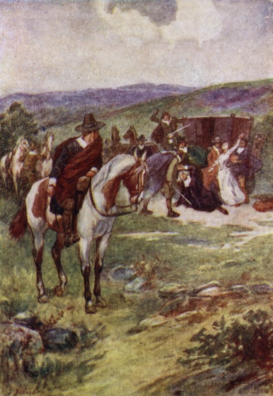 James Sharp, St Andrews érseke meggyilkolása a harcos Covenanters, Magus Muir, Skócia által alkotó: John Jellicoe