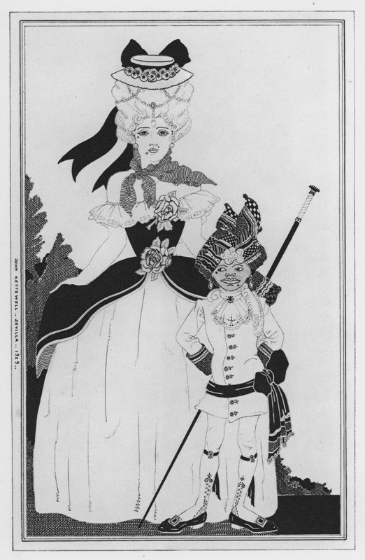 Illusztráció: William Congreve: Szerelem a szerelemért (litho) alkotó: John Kettelwell