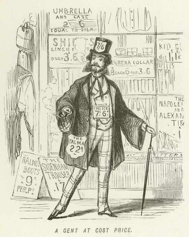 A Gent at Cost Price alkotó: John Leech
