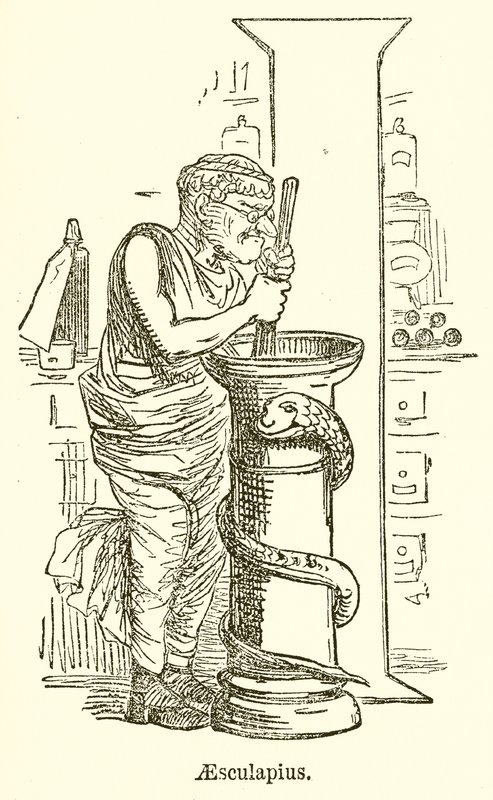 Aesculapius alkotó: John Leech
