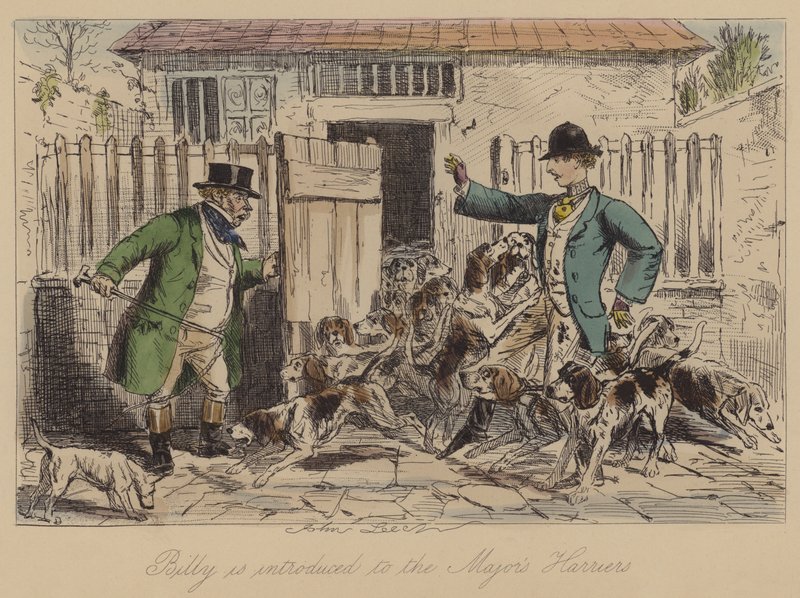 Billyt bemutatják a polgármestereknek alkotó: John Leech