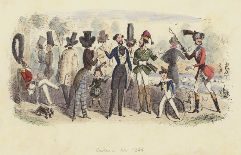 Divat 1844-re alkotó: John Leech