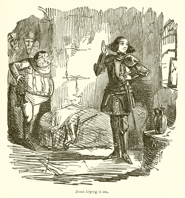 Joan felpróbálja alkotó: John Leech