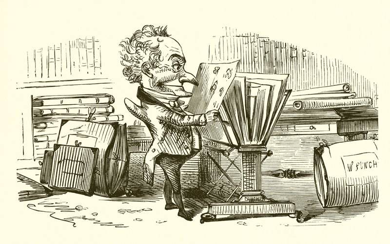 Mr Punch alkotó: John Leech