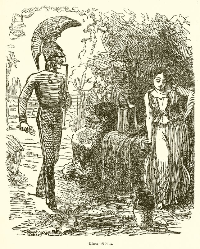 Rhea Silvia alkotó: John Leech