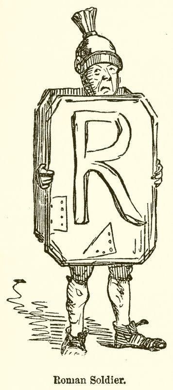 római katona alkotó: John Leech