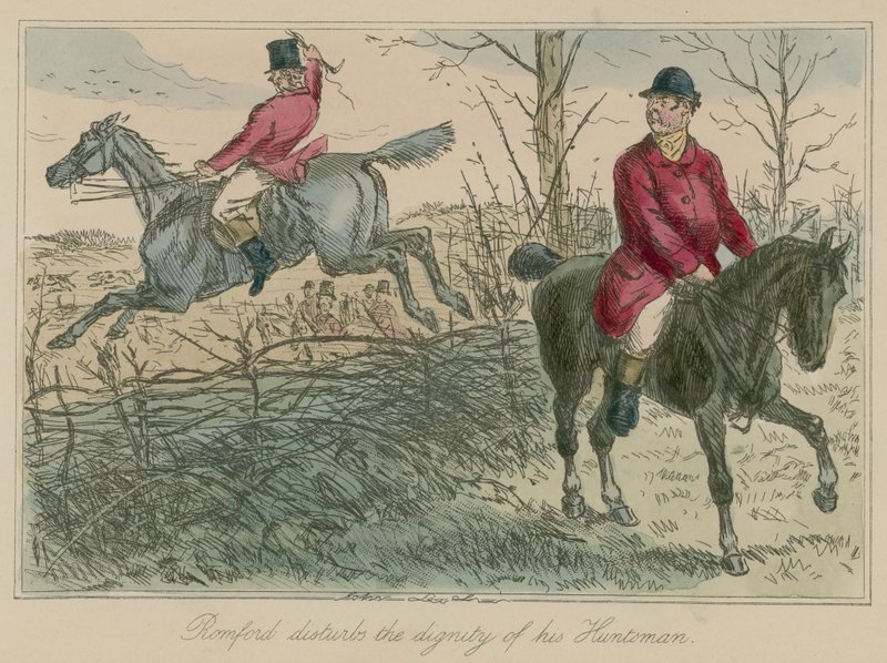 Romford megzavarja Huntsmanje méltóságát alkotó: John Leech