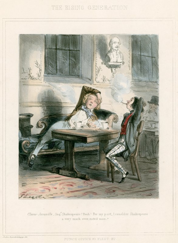 Shakespeare Micimackó! A magam részéről Shakespeare-t nagyon túlértékelt embernek tartom alkotó: John Leech