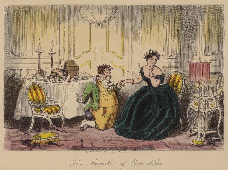 Hősünk ősei alkotó: John Leech