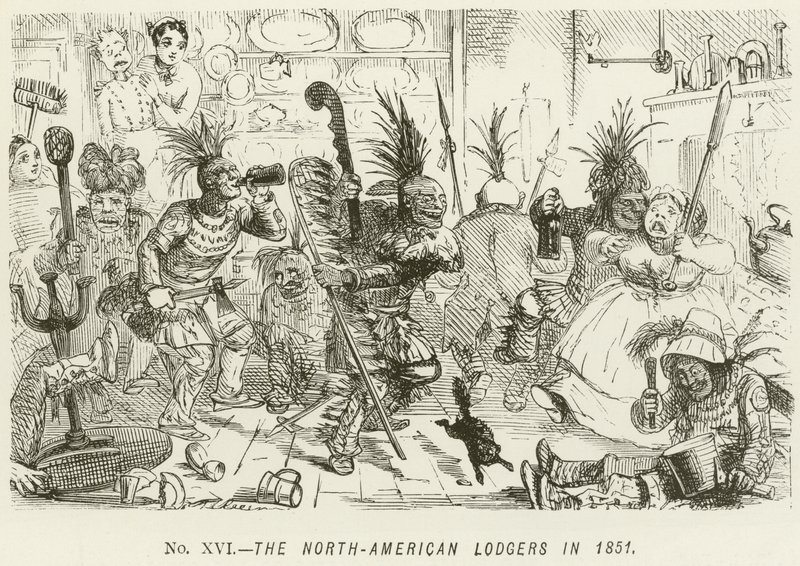 Az észak-amerikai páholyok 1851-ben alkotó: John Leech
