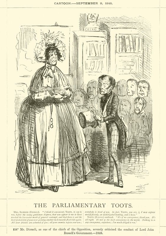 A parlamenti dudálók alkotó: John Leech