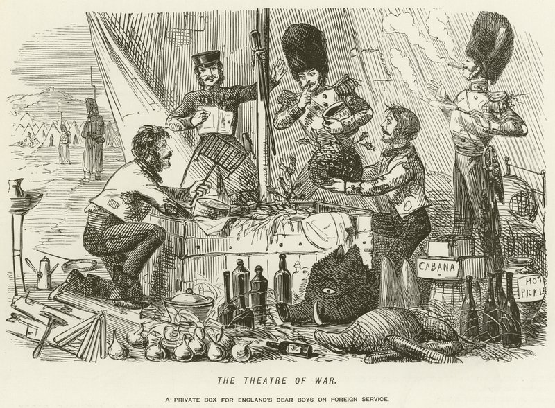A háború színháza alkotó: John Leech