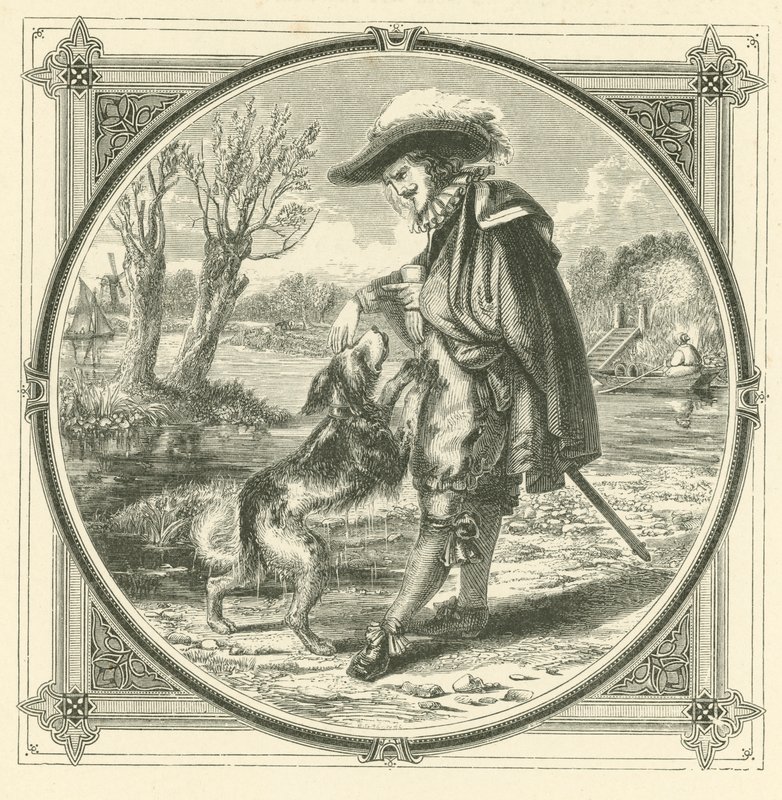 Játssz a kutyával, és elrontja a ruháidat (metszet) alkotó: John Leighton