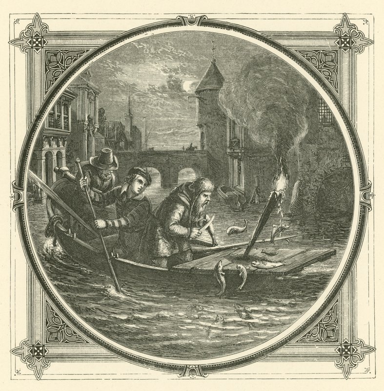 Pihenjen ott, ahol vagy (metszet) alkotó: John Leighton