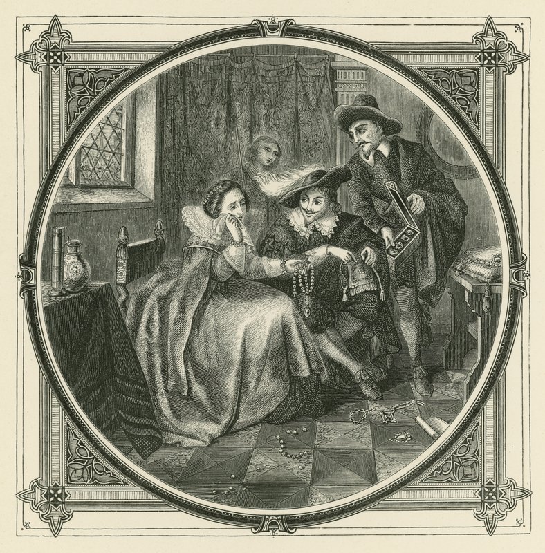 Míg sír, felfal (metszet) alkotó: John Leighton