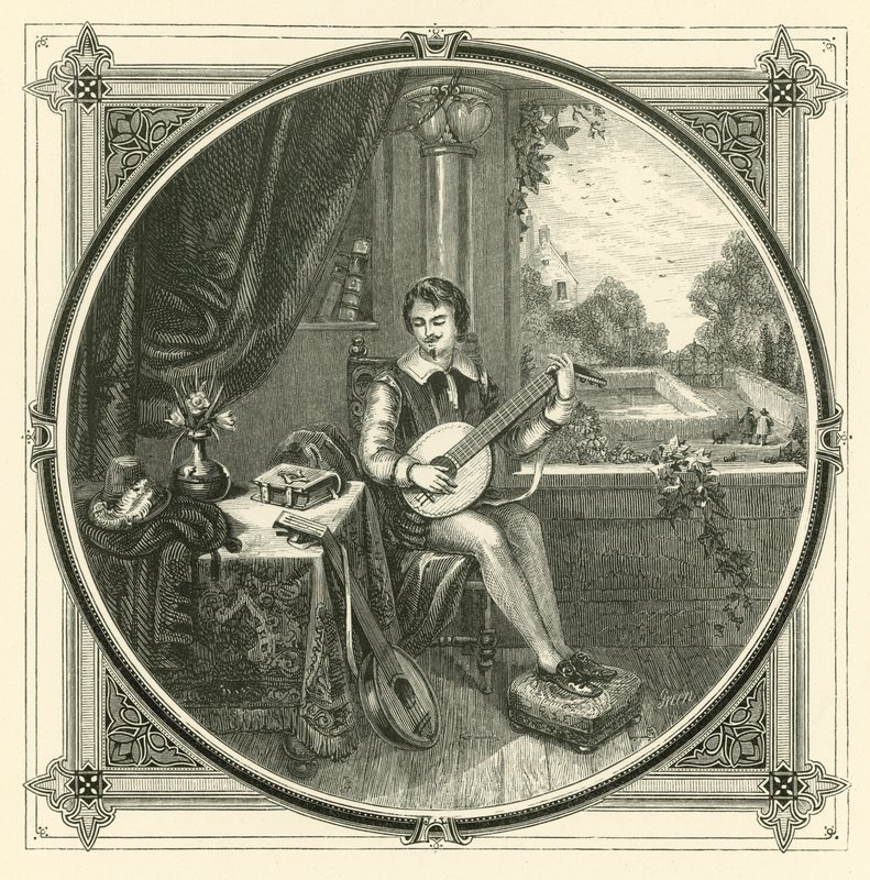 Aki nem érzett szerelmet (metszet) alkotó: John Leighton