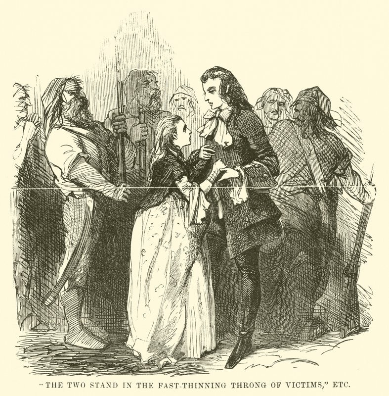 Illusztráció: Charles Dickens meséje két városról alkotó: John McLenan